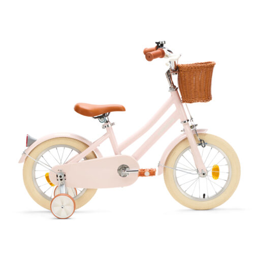 De Generation Hip 14 inch Roze Kinderfiets is een veilige en stijlvolle meisjesfiets voor kinderen van 3 tot 5 jaar. Met stevige remmen, zijwieltjes en een handig mandje leert je kind comfortabel fietsen in vrolijke stijl.