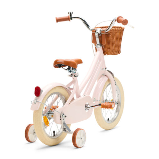 De Generation Hip 14 inch Roze Kinderfiets is een veilige en stijlvolle meisjesfiets voor kinderen van 3 tot 5 jaar. Met stevige remmen, zijwieltjes en een handig mandje leert je kind comfortabel fietsen in vrolijke stijl.