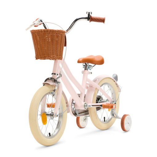De Generation Hip 14 inch Roze Kinderfiets is een veilige en stijlvolle meisjesfiets voor kinderen van 3 tot 5 jaar. Met stevige remmen, zijwieltjes en een handig mandje leert je kind comfortabel fietsen in vrolijke stijl.