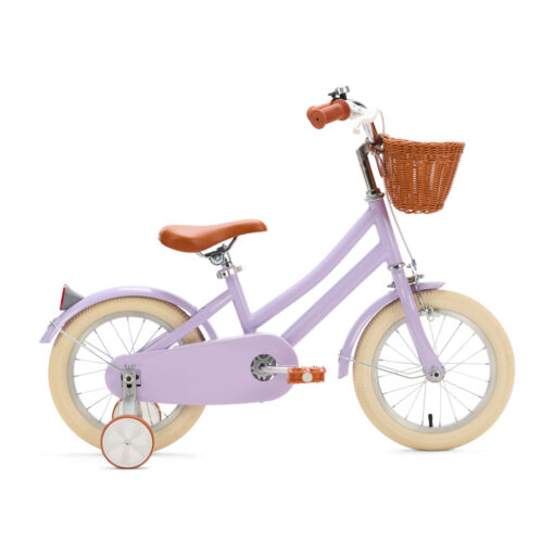 Ontdek de Generation Hip 14 inch Paars Kinderfiets: een perfecte mix van stijl, veiligheid en comfort voor kinderen van 3-5 jaar. Laat je kleintje genieten van avontuurlijke ritten!