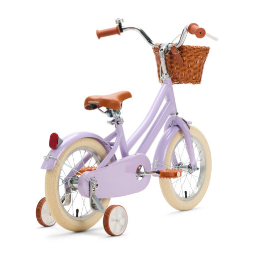 Ontdek de Generation Hip 14 inch Paars Kinderfiets: een perfecte mix van stijl, veiligheid en comfort voor kinderen van 3-5 jaar. Laat je kleintje genieten van avontuurlijke ritten!