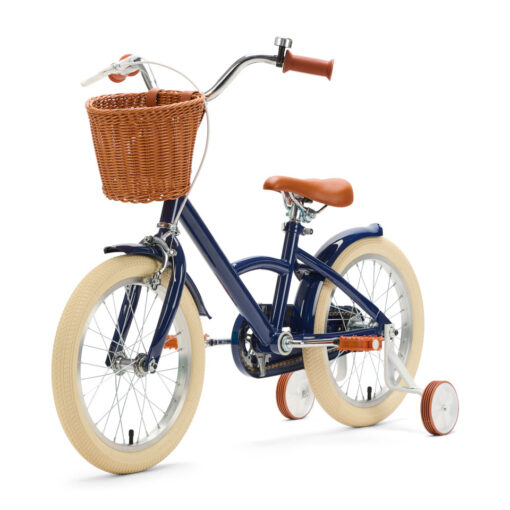 De Generation Classic 16 inch Blauw - Kinderfiets, biedt stijl, veiligheid, en comfort voor kinderen van 4-6 jaar. Inclusief zijwieltjes en eenvoudige montage. Bestel vandaag nog!