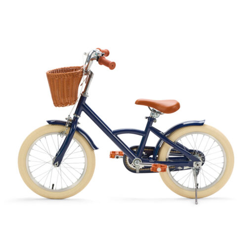 De Generation Classic 16 inch Blauw - Kinderfiets, biedt stijl, veiligheid, en comfort voor kinderen van 4-6 jaar. Inclusief zijwieltjes en eenvoudige montage. Bestel vandaag nog!