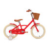 De Generation Classic 16 inch Rood - Kinderfiets, biedt stijl, veiligheid, en comfort voor kinderen van 4-6 jaar. Inclusief zijwieltjes en eenvoudige montage. Bestel vandaag nog!