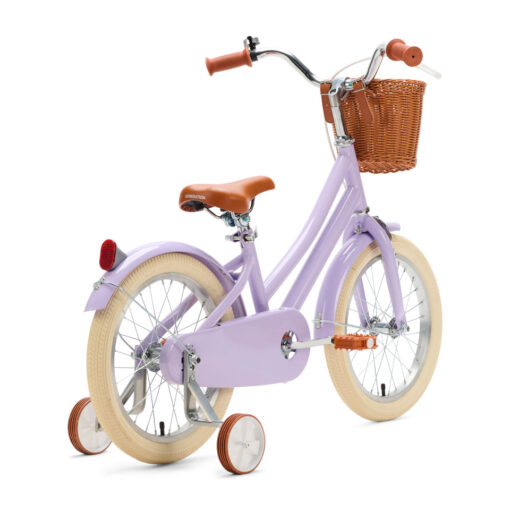 Ontdek de Generation Hip 16 inch Paarse Kinderfiets: een perfecte mix van stijl, veiligheid en comfort voor kinderen van 4-6 jaar. Laat je kleintje genieten van avontuurlijke ritten!