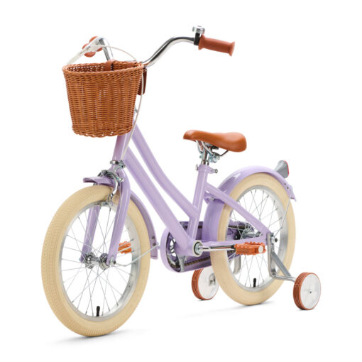 Ontdek de Generation Hip 16 inch Paarse Kinderfiets: een perfecte mix van stijl, veiligheid en comfort voor kinderen van 4-6 jaar. Laat je kleintje genieten van avontuurlijke ritten!