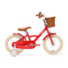 De Generation Classic 14 inch Rood - Kinderfiets, biedt stijl, veiligheid, en comfort voor kinderen van 3-5 jaar. Inclusief zijwieltjes en eenvoudige montage. Bestel vandaag nog!