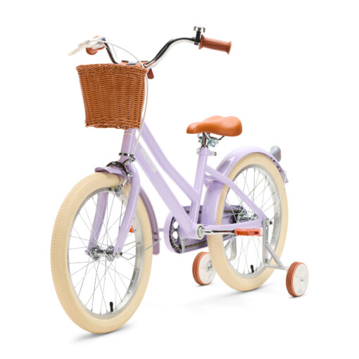 Ontdek de Generation Hip 18 inch Paarse Kinderfiets: een perfecte mix van stijl, veiligheid en comfort voor kinderen van 5-7 jaar. Laat je kleintje genieten van avontuurlijke ritten!
