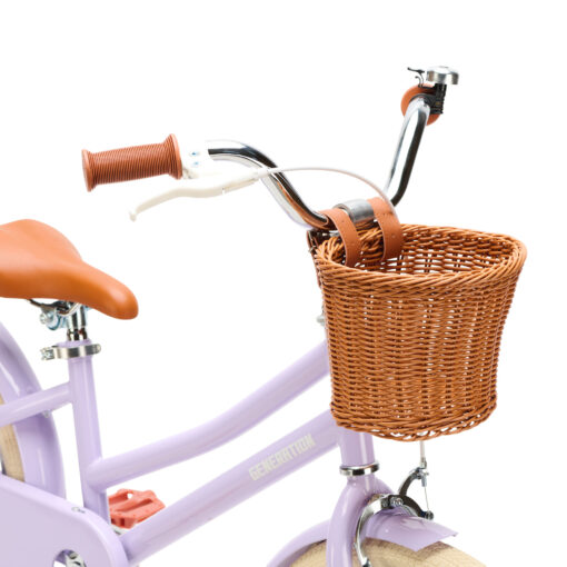 Ontdek de Generation Hip 18 inch Paarse Kinderfiets: een perfecte mix van stijl, veiligheid en comfort voor kinderen van 5-7 jaar. Laat je kleintje genieten van avontuurlijke ritten!