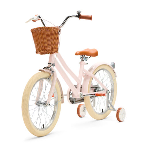Ontdek de Generation Hip 18 inch Roze Kinderfiets: een perfecte mix van stijl, veiligheid en comfort voor kinderen van 5-7 jaar. Laat je kleintje genieten van avontuurlijke ritten!