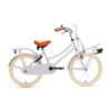 De Generation Urban Transportfiets 20 inch - Lila is een trendy kinderfiets ontworpen voor avonturen. Met terugtraprem, handrem, standaard en slot voor veiligheid en gemak. Voor 95% gemonteerd geleverd. Perfect voor jonge rijders die de straten willen verkennen!