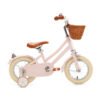 Coole Roze kinderfiets 12 inch: stijlvol, veilig, comfortabel, inclusief zijwieltjes! Een perfecte mix van stijl, veiligheid en comfort voor kinderen van 2 - 4 jaar. Laat je kleintje genieten van avontuurlijke ritten!