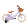 Op de Lila Generation Blanco kinderfiets 14 inch met mandje trekt jouw kind zeker de aandacht! Deze stoere fiets, geschikt voor kinderen van 3 tot 5 jaar, wordt met zijwieltjes geleverd en is daarom ook perfect geschikt voor kinderen die nog wat ondersteuning kunnen gebruiken.