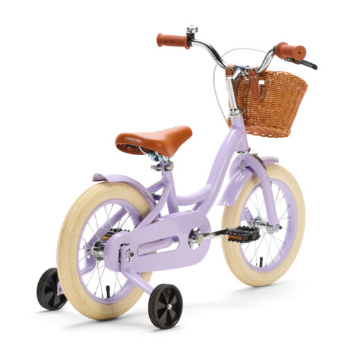 Op de Lila Generation Blanco kinderfiets 14 inch met mandje trekt jouw kind zeker de aandacht! Deze stoere fiets, geschikt voor kinderen van 3 tot 5 jaar, wordt met zijwieltjes geleverd en is daarom ook perfect geschikt voor kinderen die nog wat ondersteuning kunnen gebruiken.