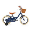 Op de Donkerblauwe Generation Blanco kinderfiets 14 inch met mandje trekt jouw kind zeker de aandacht! Deze stoere fiets, geschikt voor kinderen van 3 tot 5 jaar, wordt met zijwieltjes geleverd en is daarom ook perfect geschikt voor kinderen die nog wat ondersteuning kunnen gebruiken.