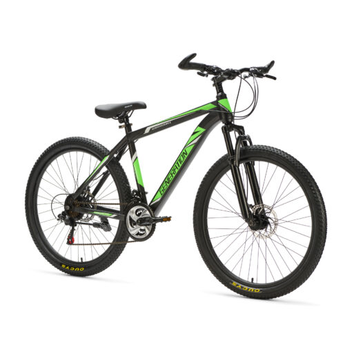 Stoere en stevige mountainbike van Generation Fietsen met 26 inch wielen, 21 versnellingen en schijfremmen. Geschikt voor kinderen van 10 tot 14 jaar.