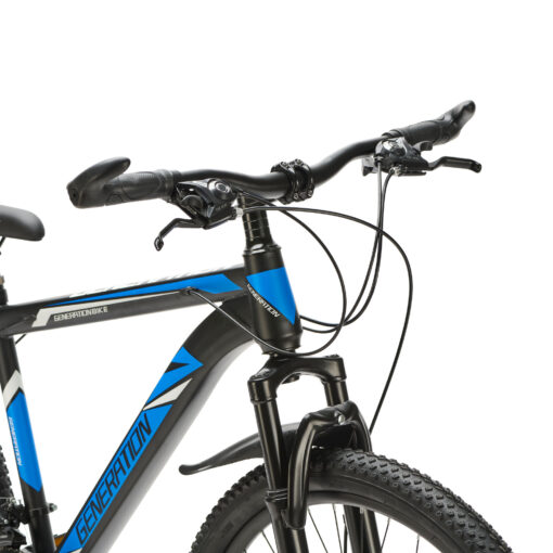 Stoere en stevige mountainbike van Generation Fietsen met 26 inch wielen, 21 versnellingen en schijfremmen. Geschikt voor kinderen van 10 tot 14 jaar.