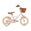 De Generation Classic 12 inch Roze – Kinderfiets met Mandje is een stevige en stijlvolle eerste fiets voor kinderen van 2 tot 4 jaar. Met zijwieltjes en een bel combineert deze klassieke kinderfiets veiligheid en comfort met een vrolijke uitstraling.