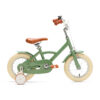 De Generation Classic 12 inch Groen – Kinderfiets is een stevige en stijlvolle eerste fiets voor kinderen van 2 tot 4 jaar. Met zijwieltjes en een bel combineert deze klassieke kinderfiets veiligheid en comfort met een vrolijke uitstraling.