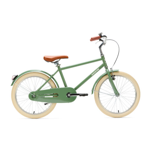 De Generation Pure 20 inch Groen is een klassieke jongensfiets voor kinderen van 6 tot 8 jaar. Met stevig frame, comfortabele zithouding en verstelbaar zadel is dit model ideaal voor school, speelafspraakjes en dagelijks fietsplezier.