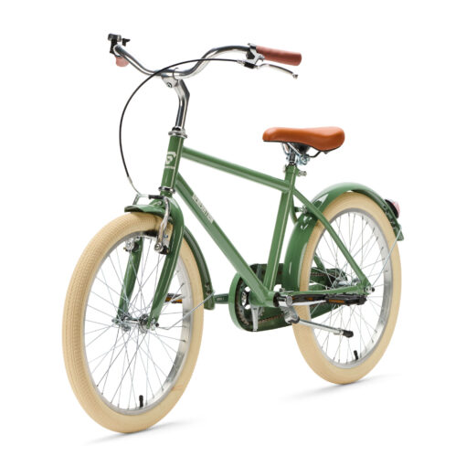 De Generation Pure 20 inch Groen is een klassieke jongensfiets voor kinderen van 6 tot 8 jaar. Met stevig frame, comfortabele zithouding en verstelbaar zadel is dit model ideaal voor school, speelafspraakjes en dagelijks fietsplezier.