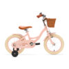 Op de roze Generation Blanco kinderfiets 14 inch met mandje trekt jouw kind zeker de aandacht! Deze stoere fiets, geschikt voor kinderen van 3 tot 5 jaar, wordt met zijwieltjes geleverd en is daarom ook perfect geschikt voor kinderen die nog wat ondersteuning kunnen gebruiken.