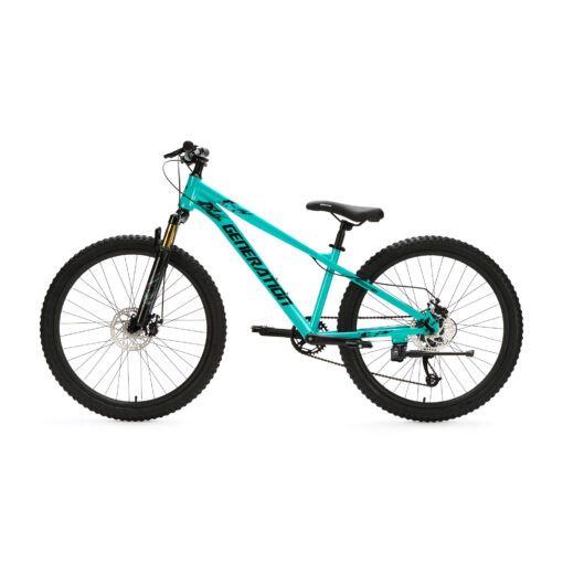 De Generation X8 Mountainbike 26 inch - Blauw is een stoere en veilige fiets voor kinderen van 10 tot 14 jaar. Met 8 versnellingen, schijfremmen voor en achter en verstelbaar zadel is deze mountainbike ideaal voor straat- en recreatieve off-road ritten.
