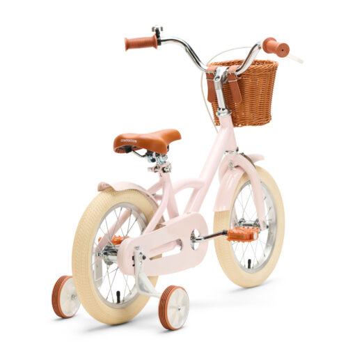 De Generation Classic 14 inch Roze – Kinderfiets, biedt stijl, veiligheid, en comfort voor kinderen van 3-5 jaar. Inclusief zijwieltjes en eenvoudige montage. Bestel vandaag nog!