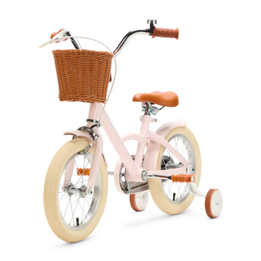 De Generation Classic 14 inch Roze – Kinderfiets, biedt stijl, veiligheid, en comfort voor kinderen van 3-5 jaar. Inclusief zijwieltjes en eenvoudige montage. Bestel vandaag nog!
